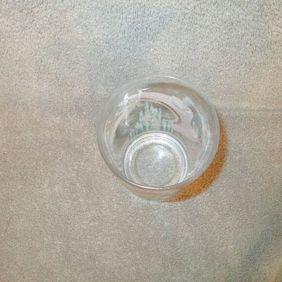 Vtg DISNEY World 100 Years of MAGIC Drinking GLASS Atomic Starburst HATTER Bambi - Picture 10 of 10